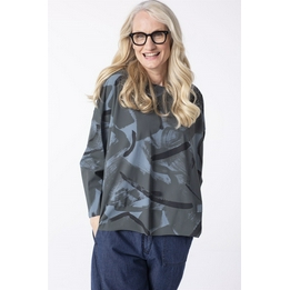 Overview image: Oska Blouse Lohtee Urban Grey