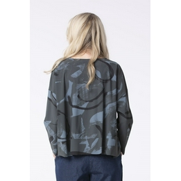 Overview second image: Oska Blouse Lohtee Urban Grey