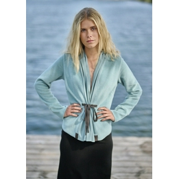 Overview image: Henriette Steffensen Cardigan mix Salvie / Salvie