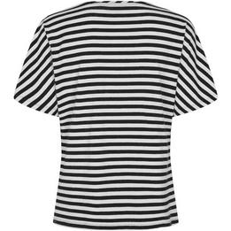 Overview second image: LauRie T-shirt Ingrid Black Stripe
