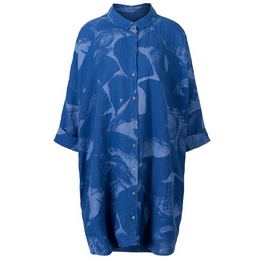 Overview image: Oska Blouse Maargit Azure