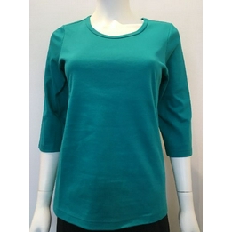 Overview image: Geesje S Basic T-shirt met 3/4 mouw