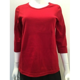 Overview image: Geesje S Basic T-shirt met 3/4 mouw