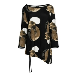 Overview image: E Blouse White Black