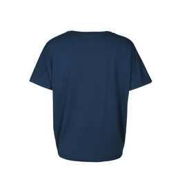 Overview second image: Mansted T-shirt Uma Donker blauw