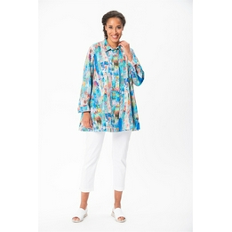Overview image: Aino Blouse Capri Nemo Blauw