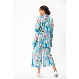 Overview second image: Aino Blouse Capri Nemo Blauw