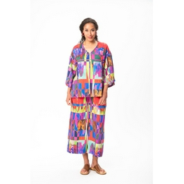 Overview second image: Aino Blouse Amina Monte Multi
