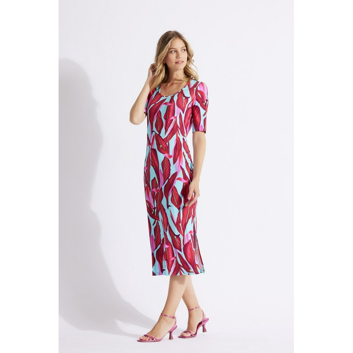Jurk-Jango-Roze-Turqoise-Fox-230321112500