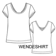 Overview second image: Fox T-shirt Jawenda Blauw Rood