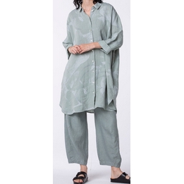 Overview image: Oska Blouse Maargit Sage