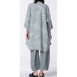Overview second image: Oska Blouse Maargit Sage