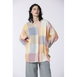 Overview image: Oska Blouse Joanaa Saffron