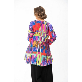 Overview second image: Aino Blouse Bernadette Monte Multi