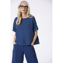 Overview image: Oska Blouse Vicaare Azure