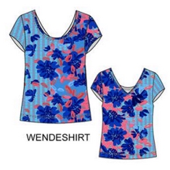 Overview image: Fox T-shirt Jiwenda Roze Lila