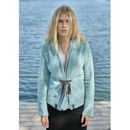 Overview second image: Henriette Steffensen Cardigan mix Salvie / Salvie