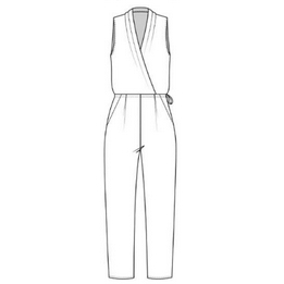 Overview second image: Fox Jumpsuit Quamp Blauw Rood