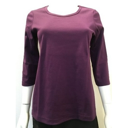 Overview image: Geesje S Basic t -shirt met 3/4 mouw