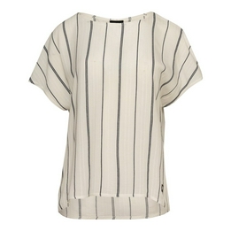 Overview second image: E Blouse White Navy